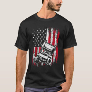 T-shirt Course Sprint Voiture Course Course Piste 2