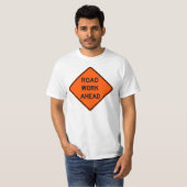 T-shirt Course sur route en avant (Devant entier)