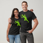 T-shirt Course - Vert Martien (Unisexe)