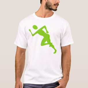 T-shirt Course - Vert Martien