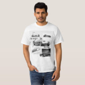 T-shirt Course vintage (Devant entier)