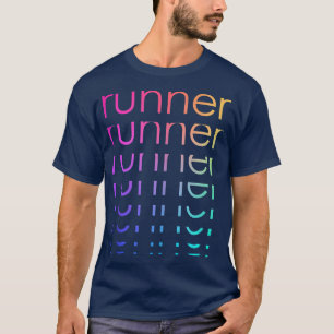 T-shirt Course vintage Pour Les Coureurs De Marathon