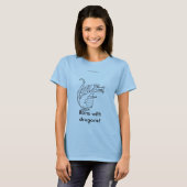 T-shirt Courses avec des dragons ! (Devant entier)