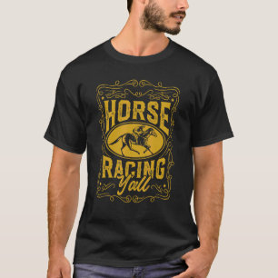 T-shirt Courses de chevaux Derby de chevaux Courses de che