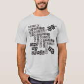 T-shirt Courses de Cross Country XC (Devant)