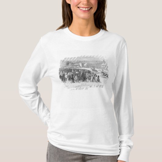 T-shirt Courses de Warwick, 'de Londres illustrée (Devant)