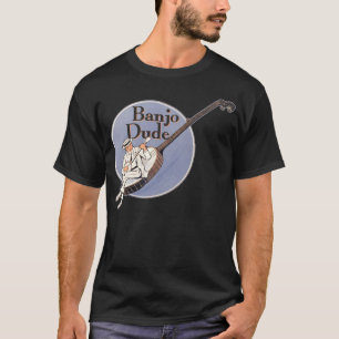 T-shirt court foncé de la douille des hommes de