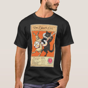 T-shirt court foncé de la douille des hommes de