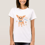 T-shirt Courte Haired Chihuahua (Devant)