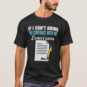 T-shirt Courtier d'assurance agent d'assurance