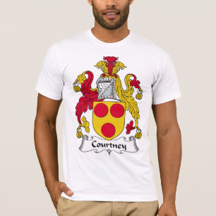 T-shirt Courtney Family Crest