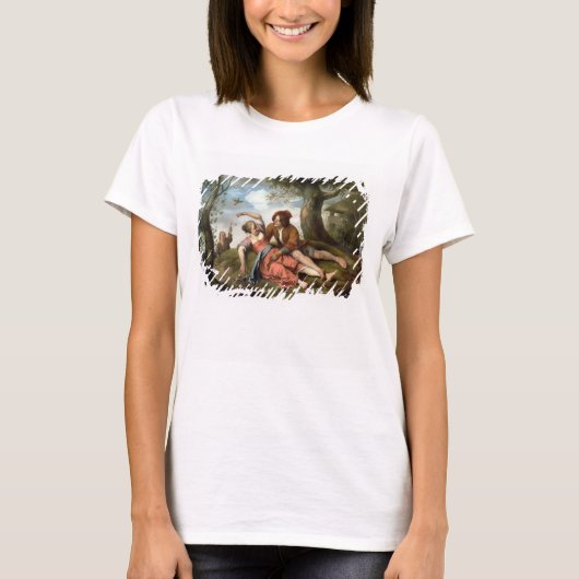 T-shirt Courtoisie rustique (Devant)