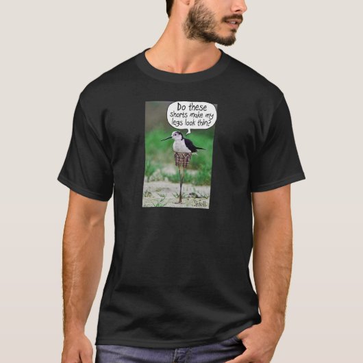 T-SHIRT COURTS D'OISEAUX (Devant)