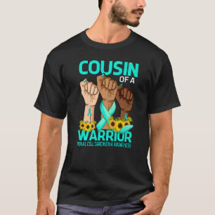 T-shirt Cousin À La Main D'Un Guerrier Cellule Renal Carci