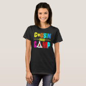 T-shirt Cousin Camp 2022 Cousin Tribe Vacation 6 (Devant entier)