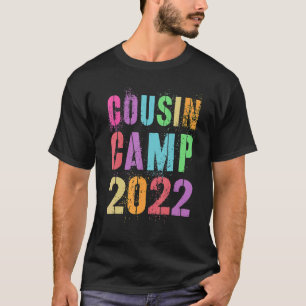 T-shirt Cousin Camp Grandma Grand-père 2022 Voyage d'été
