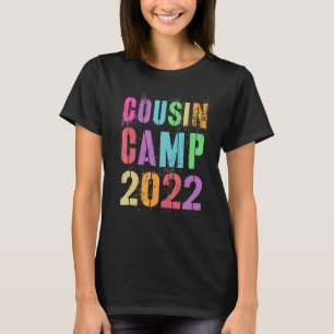 T-shirt Cousin Camp Grandma Grand-père 2022 Voyage d'été