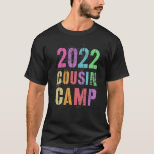 T-shirt Cousin Camp Grandma Grand-père 2022 Voyage d'été