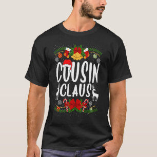 T-shirt Cousin Claus Famille de Noël Père Noël Ornements