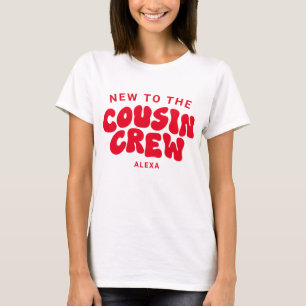 T-shirt Cousin Creative Christmas Matching Famille Réunion