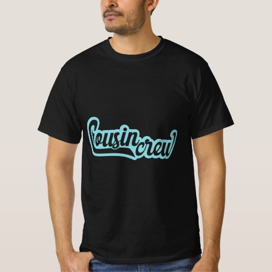 T-shirt Cousin Crew (Devant)