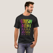 T-shirt Cousin Crew 2022 Summer Vacation Beach Matching Fa (Devant entier)