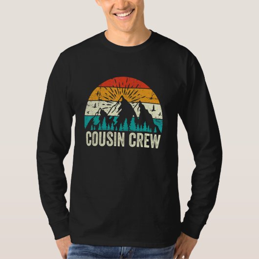 T-shirt Cousin Crew Camping extérieur Sunset Summer Camp 5 (Devant)