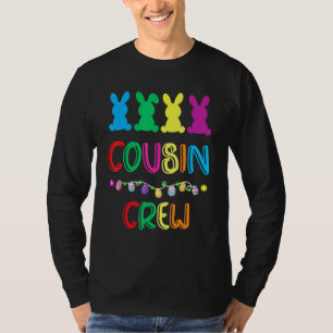T-shirt Cousin Crew Cute Bunny Rabbit correspondant à la j