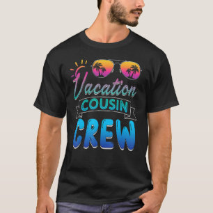 T-shirt Cousin Crew Famille Été Vacances Plage Croisière S