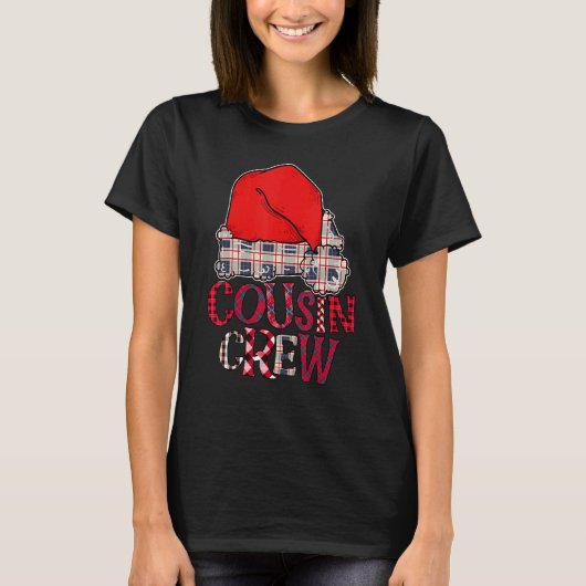 T-shirt Cousin Crew Family Group Matching Christmas Pajama (Devant)
