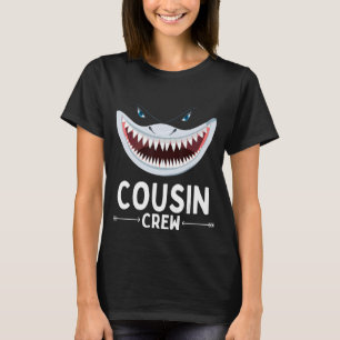 T-shirt Cousin Crew Family Reunion Matching Group Cute Sha