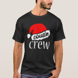 T-shirt Cousin Crew Père Noël Red Plaid Xmas Funny Noël P