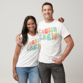 T-shirt Cousin Crew Super Retro Design Famille Matching Co (Unisexe)