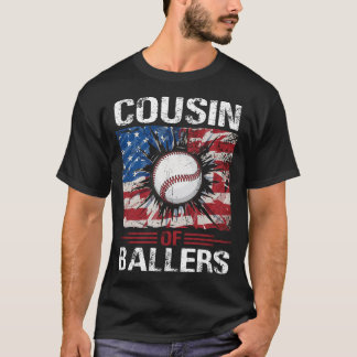 T-shirt COUSIN De Ballers Baseball