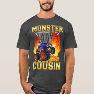 T-shirt Cousin de Birthday Boy Monster Truck 