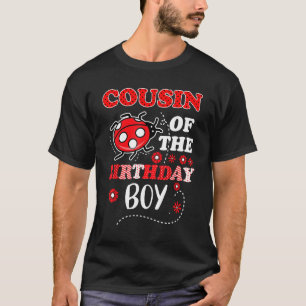 T-shirt Cousin De L'Anniversaire Garçon Correspondant Fami