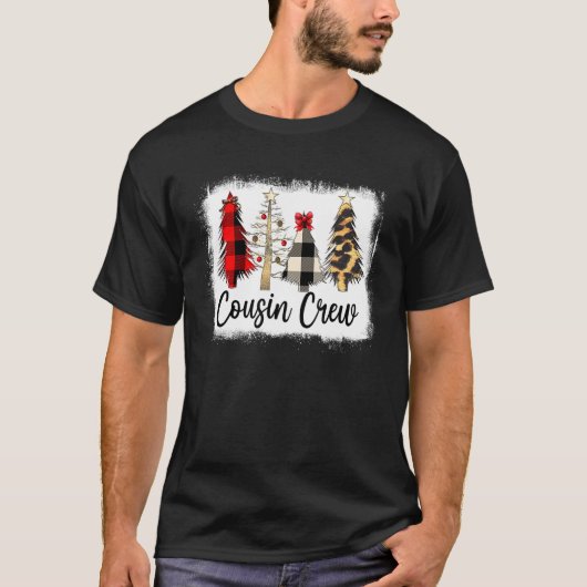 T-shirt Cousin du Christ Crew Buffalo Red Plaid Pajamas Fa (Devant)