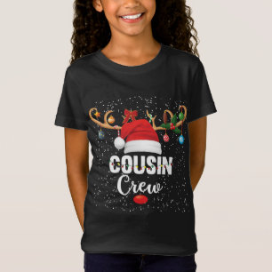 T-Shirt Cousin du Christ Crew Buffalo Red Plaid Pajamas Fa