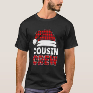 T-shirt Cousin du Christ Crew Buffalo Red Plaid Pajamas Fa