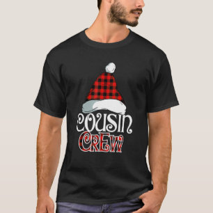 T-shirt Cousin du Christ Crew Buffalo Red Plaid Pajamas Fa
