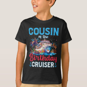 T-shirt Cousin du croiseur d'anniversaire Funny Cruise Ann