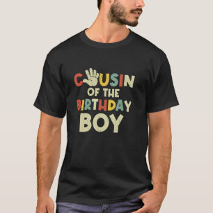 T-shirt Cousin Du Garçon D'Anniversaire Salut 5 Ans Annive