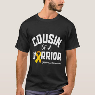 T-shirt Cousin D'Un Guerrier Gif De Sensibilisation Au Can