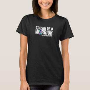 T-shirt Cousin D'Un Guerrier Prévention Du Suicide Sensibi