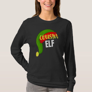 T-shirt Cousin Elf Matching Family Group Christmas Party P