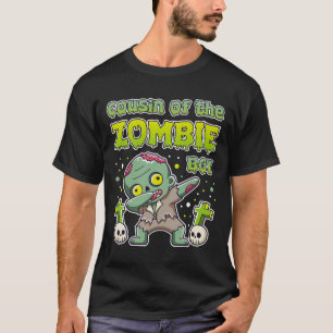 T-shirt Cousin Of The Zombie Boy Zombie Lover 9e anniversa