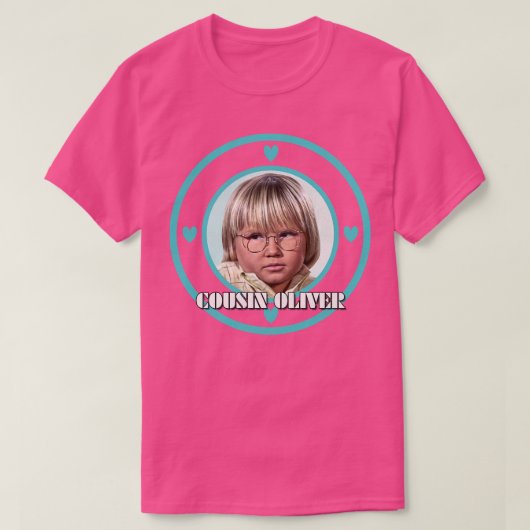 T-shirt Cousin Oliver (Design devant)