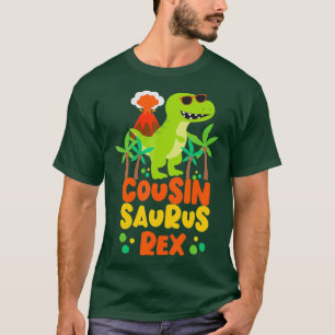 T-shirt Cousin Saurus Rex Dinosaur Enfants