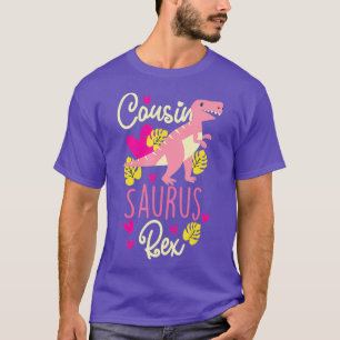 T-shirt Cousin Saurus Rex Dinosaur Enfants
