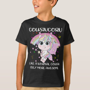 T-shirt Cousincorn Comme Un Cousin Seulement Awesome Cute 